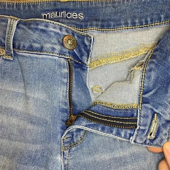 Womens Maurices Ripped Jeans - M Reg. - Picture 6 of 7